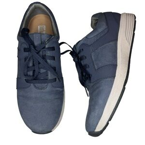 Rockport Prowalker Blue Lace Up Sneakers womens shoes 7.5with fitflop insoles